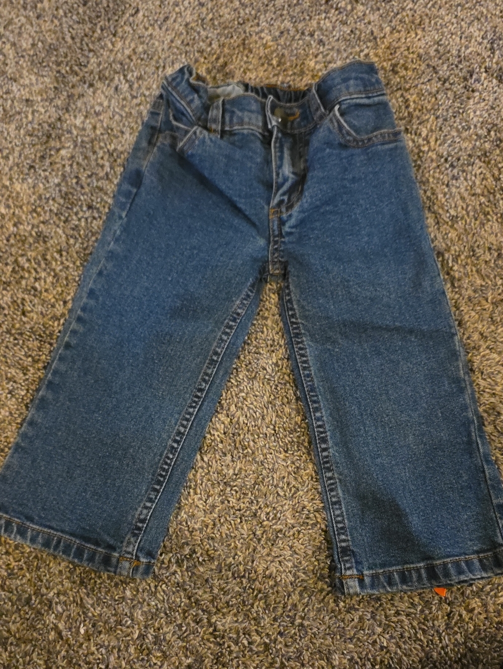 Carhartt Kids Classic Straight-Leg Denim Jeans - Dark Blue